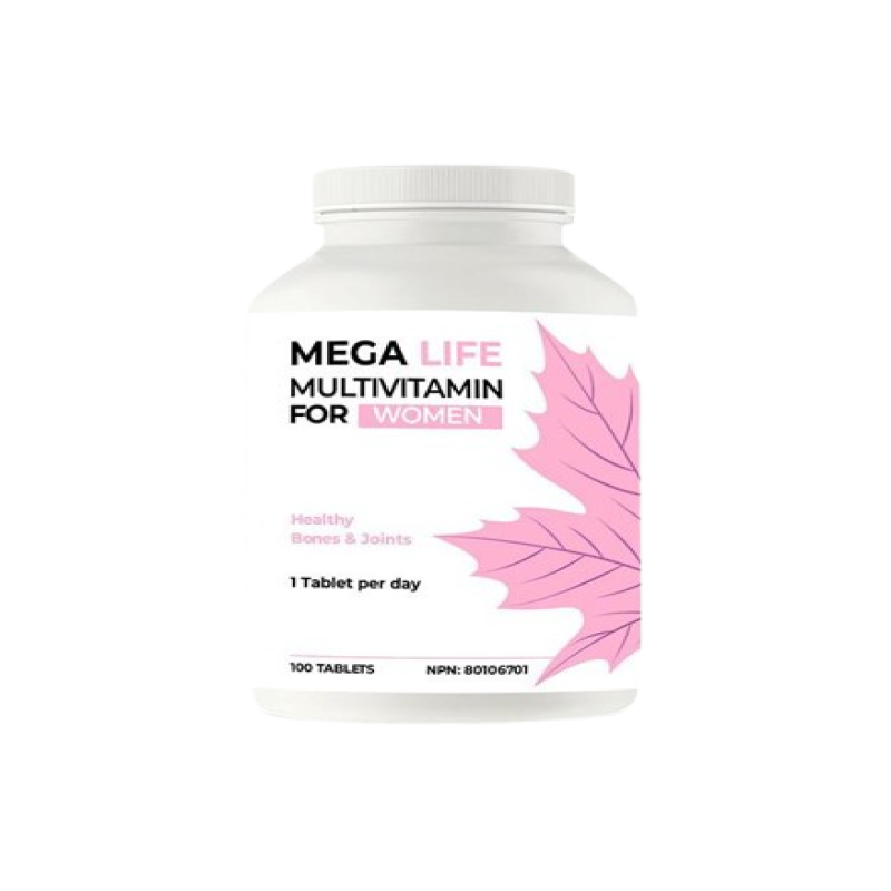 MEGA LIFE MULTIVITAMIN FOR WOMEN 100 TAB