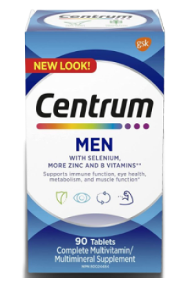 Clearance - CENTRUM MEN 90 *Damage box* Exp: 09/27