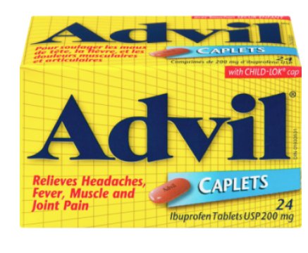 Clearance - ADVIL CPLT 200MG 24 *Damage Box* Exp between: 3//27 - 01/29