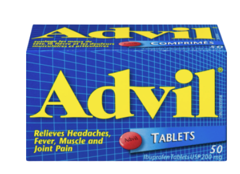 Clearance - ADVIL TB 200MG 50 *Damage Box* Exp: 04/29