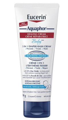 Clearance - Aquaphor Baby Diaper Rash Cream for Baby's Sensitive Skin* Damage box* Exp: 01/28