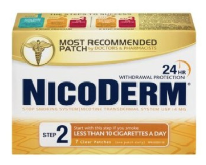 Clearance - NICODERM PATCH CLR 14MG 7 -*Damage box* Exp: 09/27