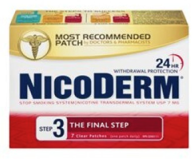 clearance - NICODERM PATCH CLR 7MG 7 - Early exp: 12/26
