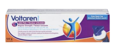 Clearance - VOLTAREN EMULGEL JOINT PAIN 120G *Damage Box* - Exp: 03/28