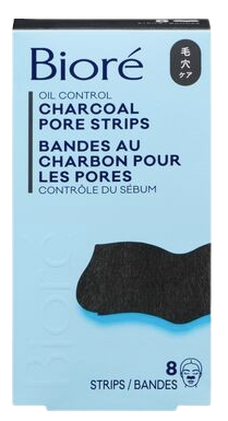 Clearance -Bioré Deep Cleansing Charcoal Pore Strips 8 units *Damage Box*