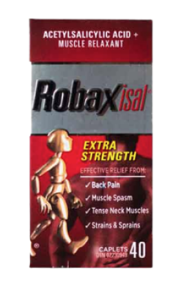 Clearance- ROBAXISAL XST 40 CPLT Exp : 09/26