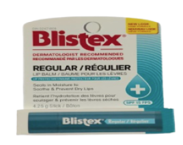 Clearance-Blistex Lip Balm 4.25g Regular *Damage Box* Exp: 07/28
