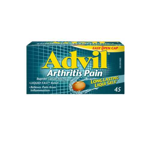 ADVIL ARTHRITIS PAIN CAPS 45