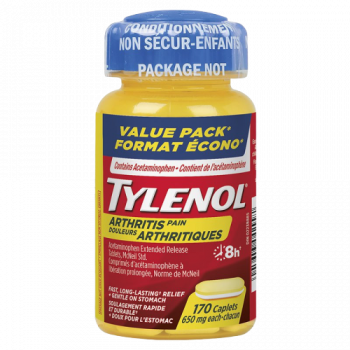TYLENOL ARTHRITIS PAIN EASY OPEN 170 Cap