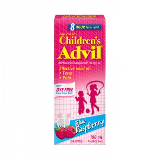 Children - ADVIL CHILD BLUE RASBERRY LIQ 100MG/5ML 100ML