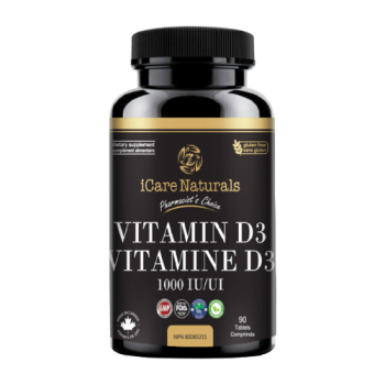 iCare Naturals VITAMIN D3 1000 IU