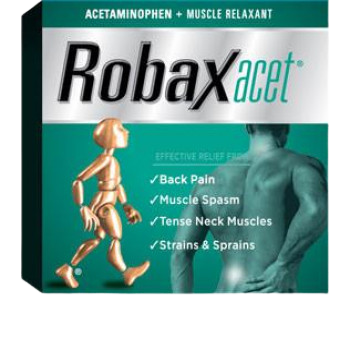 ROBAXACET 18 CPLT - 400/325MG
