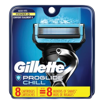 GILLETTE FUSION PROSHIELD CHILL  -  8 CARTRIDEGES