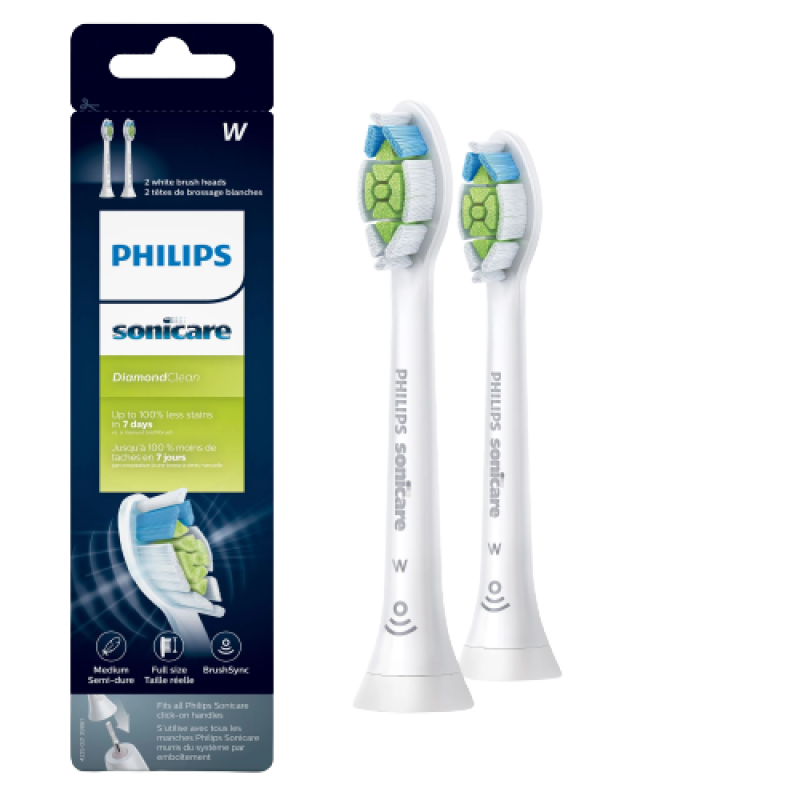 PHILIPS 2 Replacement Brush Heads Assorted