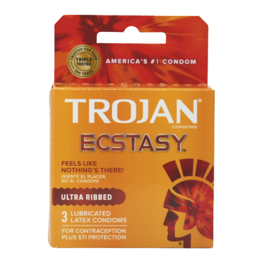 TROJAN ECSTACY ULTRA SMOOTH 3 COUNT