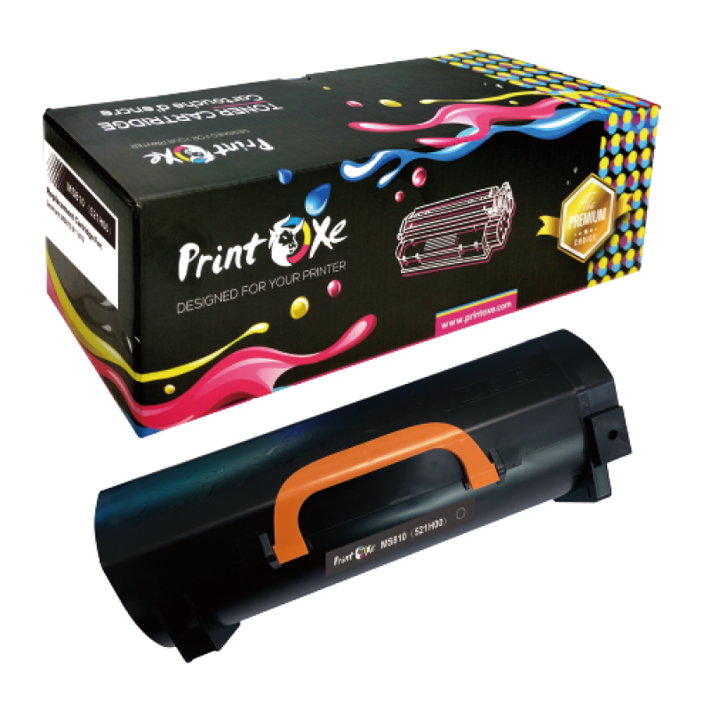 Toner Cartridges MS810 ( 521H00 ) - Qty 1 -For Lexmark Printer (Page Yield Around 25,000 ) - PrintOX