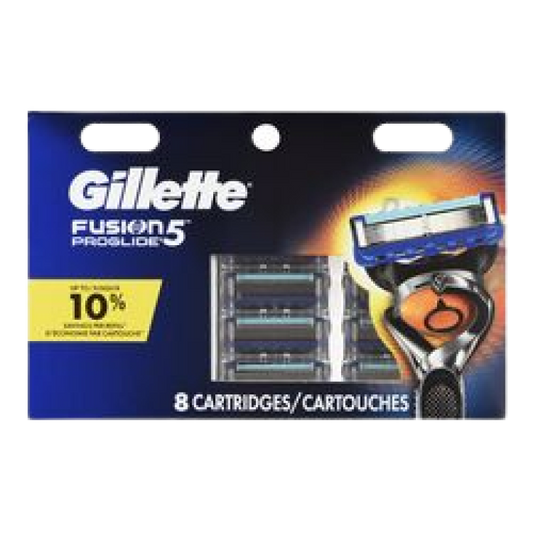 GILLETTE FUSION 5 PROGLIDE MANUAL CARTRIDGES 8