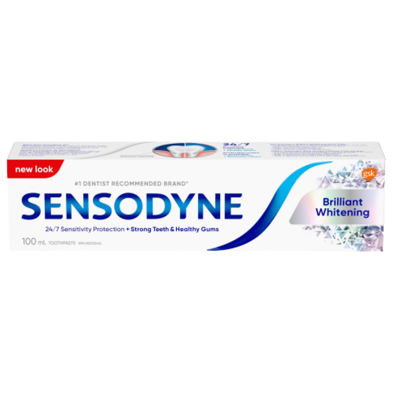 TOOTHPASTE SENSODYNE WHITENING BRILLANT 100ML