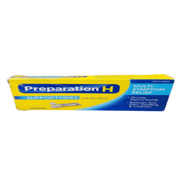 Sale - PREPARATION H SUPP 24 *Damage Box* Exp: 01/27