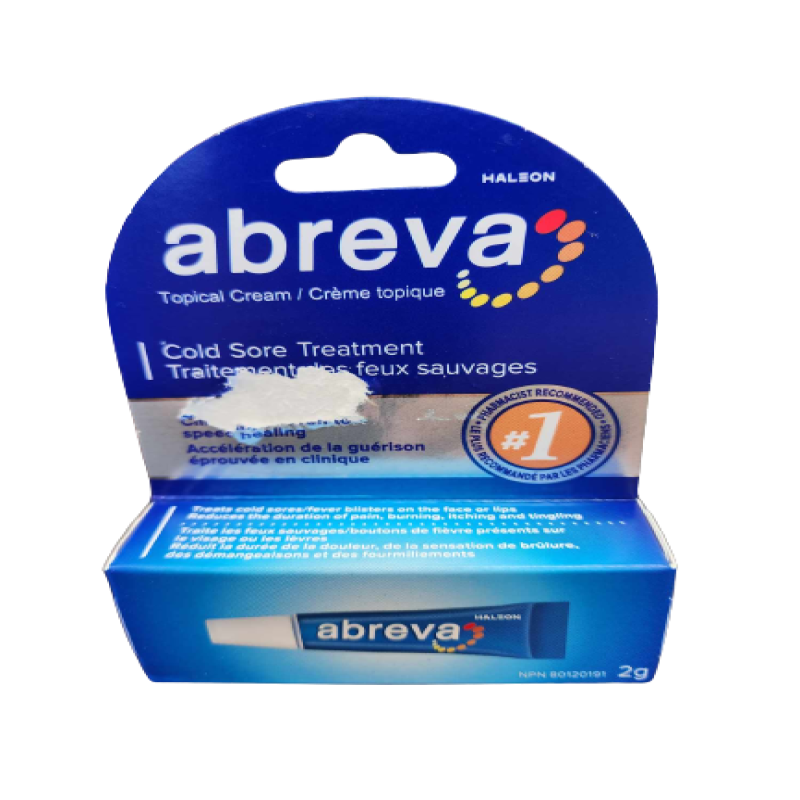 Sale - Oral Pain Relief - ABREVA 2G *Damage Box* Exp: 01/27