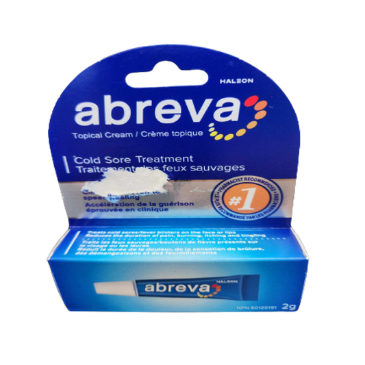 Sale - Oral Pain Relief - ABREVA 2G *Damage Box* Exp: 01/27