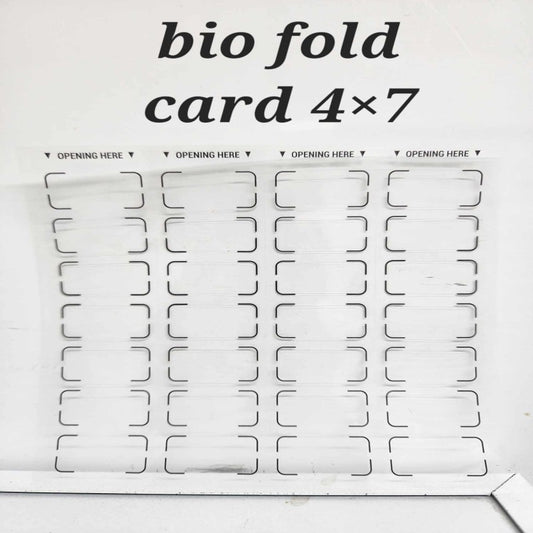 Blister Corrective Labels CC - 4x7 Bio-fold  S/L (100 sh/pk) fits with Blister Pack # FOUR & FIVE