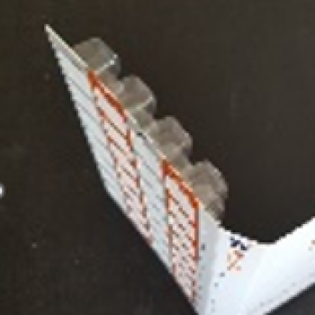 Blister Pack # TWO Tri-Fold PillRx 4X7 (250 Bubble + 250 Card) Large 25 mm Depth