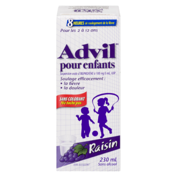 Children - ADVIL GRAPE DYE FREE 230ML