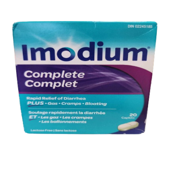 Sale - IMODIUM COMPLETE CPLT 20 *Damage Box* Exp: 08/26 to 12/26