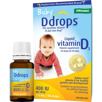 DDROPS BABY 400IU/DROP 90