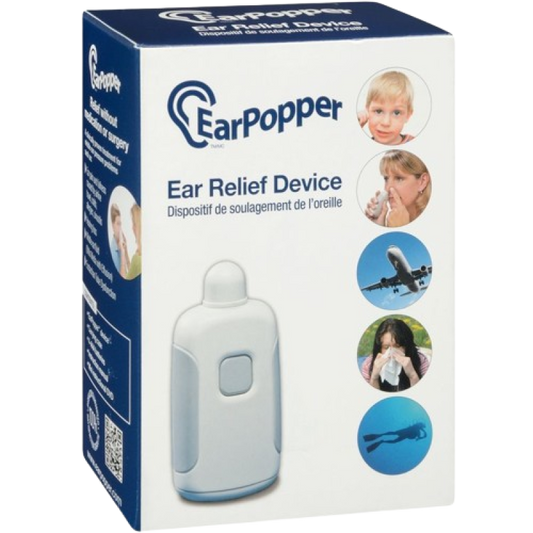 EAR POPPER PRESSURE RELIEF DEVICE