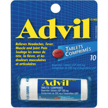 ADVIL TB 200MG POCKET PK 10