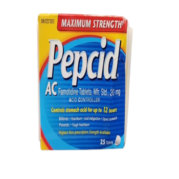 Sale - PEPCID AC MAXIMUM STRENGTH 25 *Damage Box* Exp: 07/26