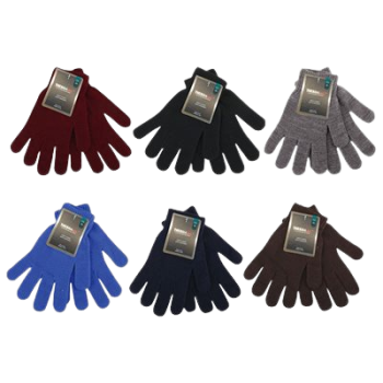 THERMAXXX WINTER MAGIC GLOVE (ASSORTED COLORS) - Pack of 12