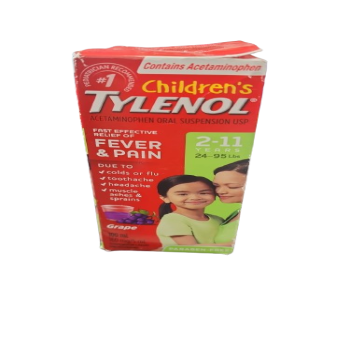 Sale - TYLENOL CHILD GRAPE 100ML *Damage Box* Exp: 09/26 to 04/27