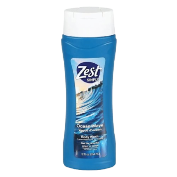 Zest SIMPLY Ocean Wave Body Wash 12 fl. oz. 354mL