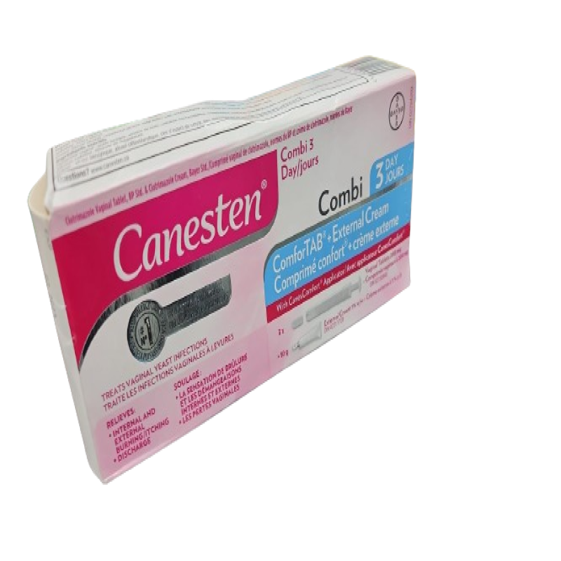 Sale - CANESTEN COMBIPACK TREATMENT 3DAYS *Damage Box* Exp: 11/27