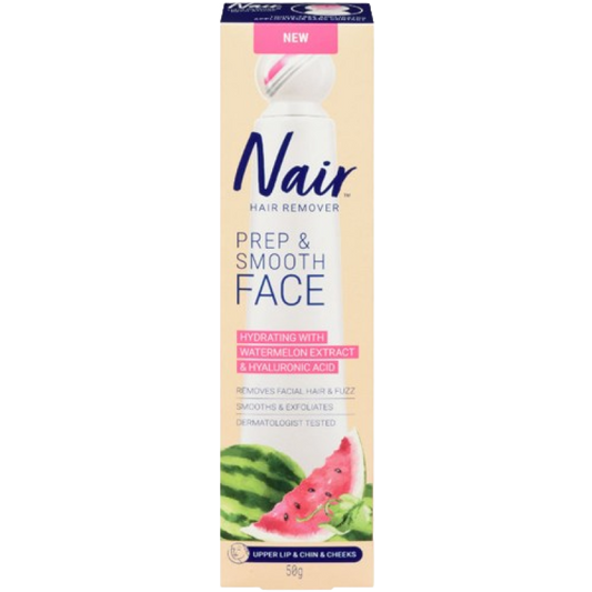 NAIR HAIR REMOVER FACE WATERMELON HYALURONIC 50G