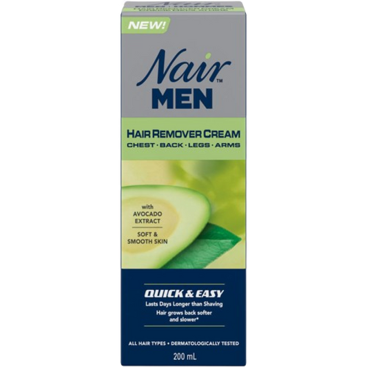 NAIR MEN CR HAIR REMOVER AVOCADO 200ML