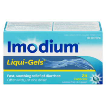 Sale - IMODIUM LIQ GEL CAPS 24 - Early Exp: 09/26
