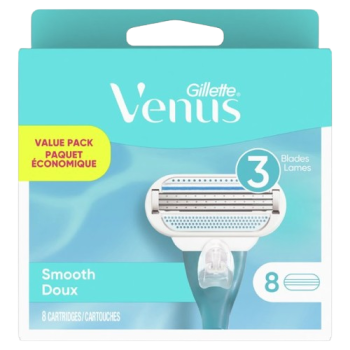 Gillette Venus Women's Razor Blades, 8 Refills