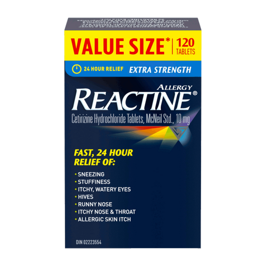 Allergies - REACTINE ALLERG X/F 10MG COMP 120