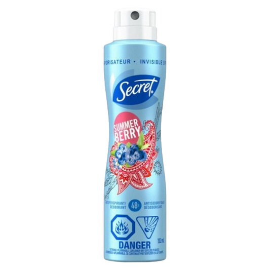 SECRET SPRAY 132ML SUMMER BERRY