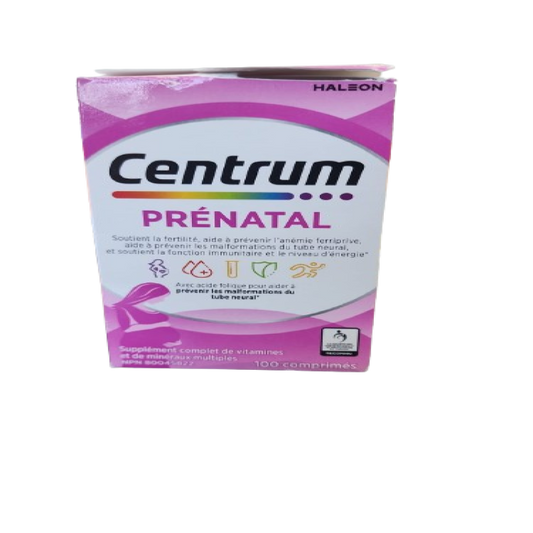 Sale - Centrum Prenatal 100 Tablets *Damage Box* - Exp: 09/26