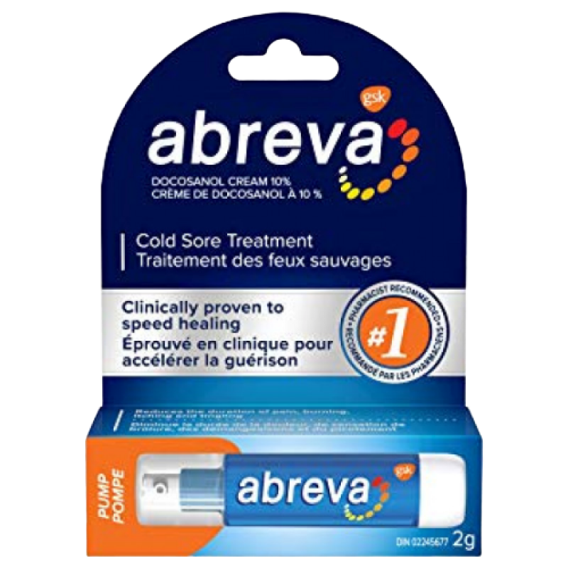 Sale - Oral Pain Relief - ABREVA PUMP 2G -  Exp: 01/26