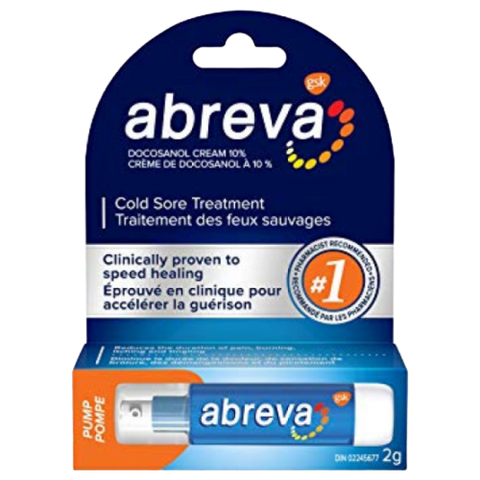 Sale - Oral Pain Relief - ABREVA PUMP 2G -  Exp: 01/26
