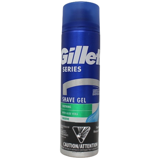 GILLETTE SHAVE GEL 200ML SERIES SENS W/ALOE