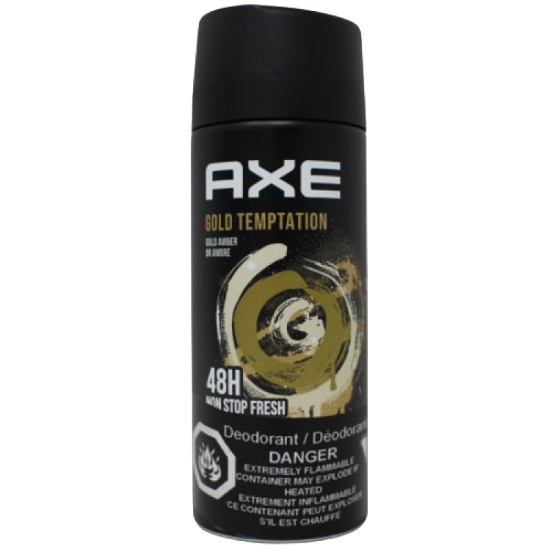 AXE SPRAY 150ML GOLD TEMPTATION