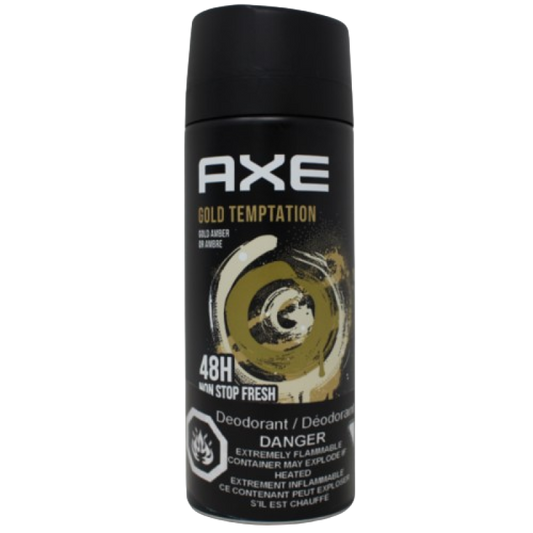 AXE SPRAY 150ML GOLD TEMPTATION