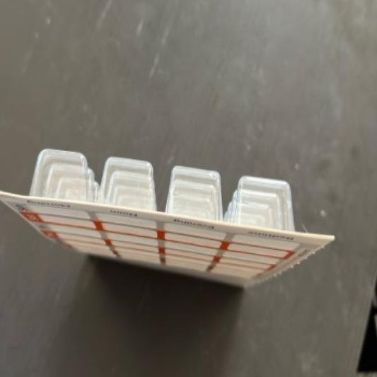Blister Pack - Pill RX Bi-Fold (4x7) 15 mm (Medium) (500 Bubble And 500 Card)